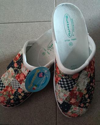 ciabatte sanitarie Butterfly n.38 NUOVE