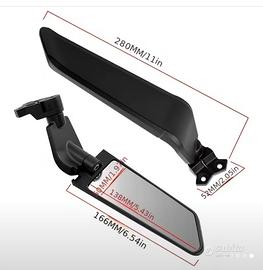 specchietti moto stealth