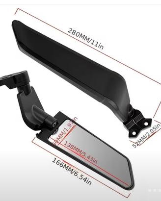 specchietti moto stealth