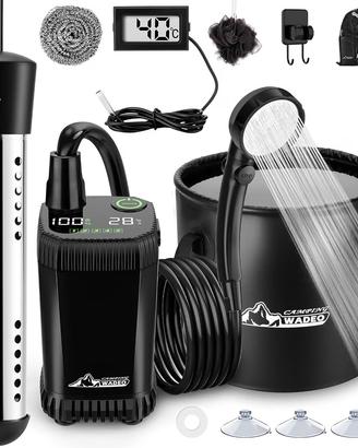 doccia Portatile con Secchio 20lt