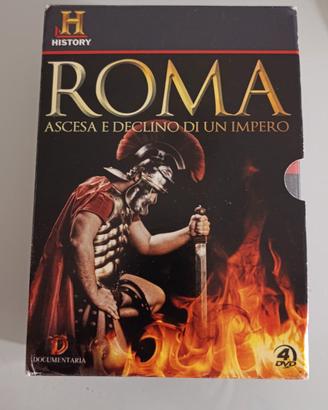 Cofanetto 4 DVD - ROMA ASCESA E DECLINO