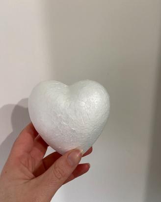 Cuore polistirolo