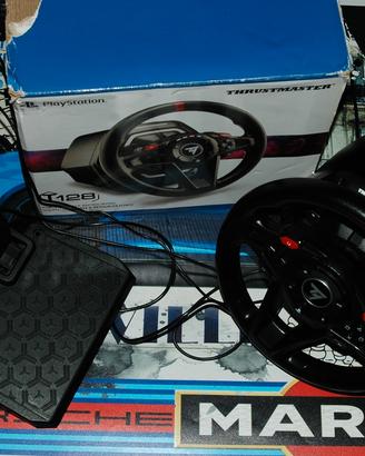 volante pedaliera Thrustmaster T128 force feedback