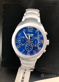 Breil Tribe Cronografo quadrante Blu Nuovo