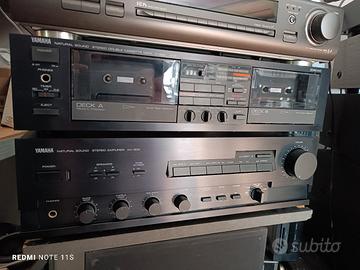 Amplificatori Yamaha/Sansui/Piastre Cassetta HiFi 