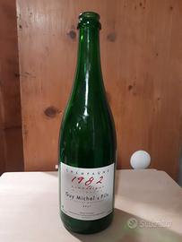 Champagne Brut 1982 Guy Michel bottiglia vuota