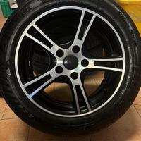 4 cerchi da 16" con gomme invernali 205 55 r 16