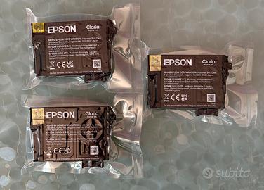 Set 3 cartucce Epson 604 originali