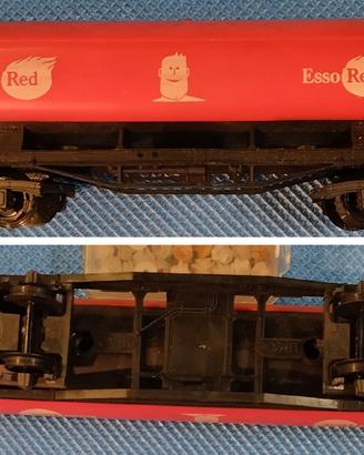 LIMA art.2907 H0  carro cisterna Esso red e altri