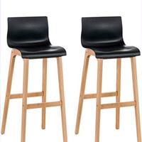 Set 2 Sgabelli colore nero