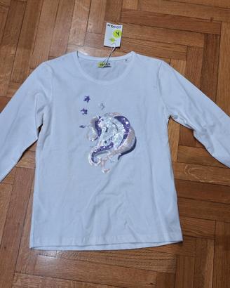 T-shirt per bambine nuova