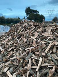 Legna da ardere secca per tutto l’anno e coperta