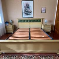 Camera matrimoniale in noce laccato