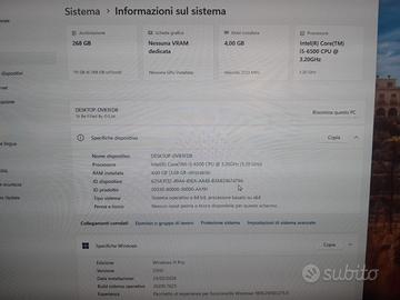 PC Desktop Win 11  Intel Core i5