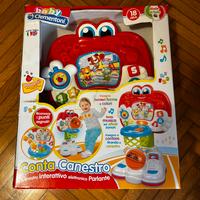 Gioco bimbi Conta Canestro Baby Clementoni