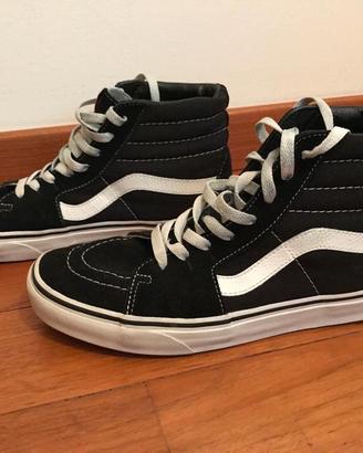 Scarpe Vans Sk8-Hi nere numero 42
