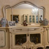 Contra mobile con specchiera  stile veneziano