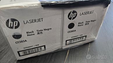 set 2 cartucce HP 85A nero toner