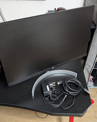 Monitor LG 24" Full HD IPS (Modello 24ML60SP-W)