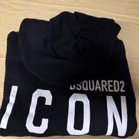 Felpa con cappuccio DSQUARED2 nera