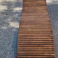 prendi sole in legno d acacia 