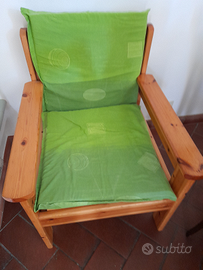 Poltroncina in legno
