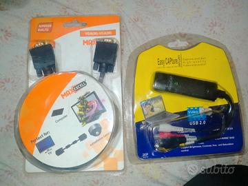 Adattatore+RiceviAudio-Video+2in1VGA/SPINA-5MT+USB
