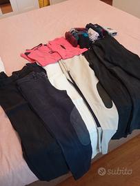 Stock abbigliamento equitazione 
