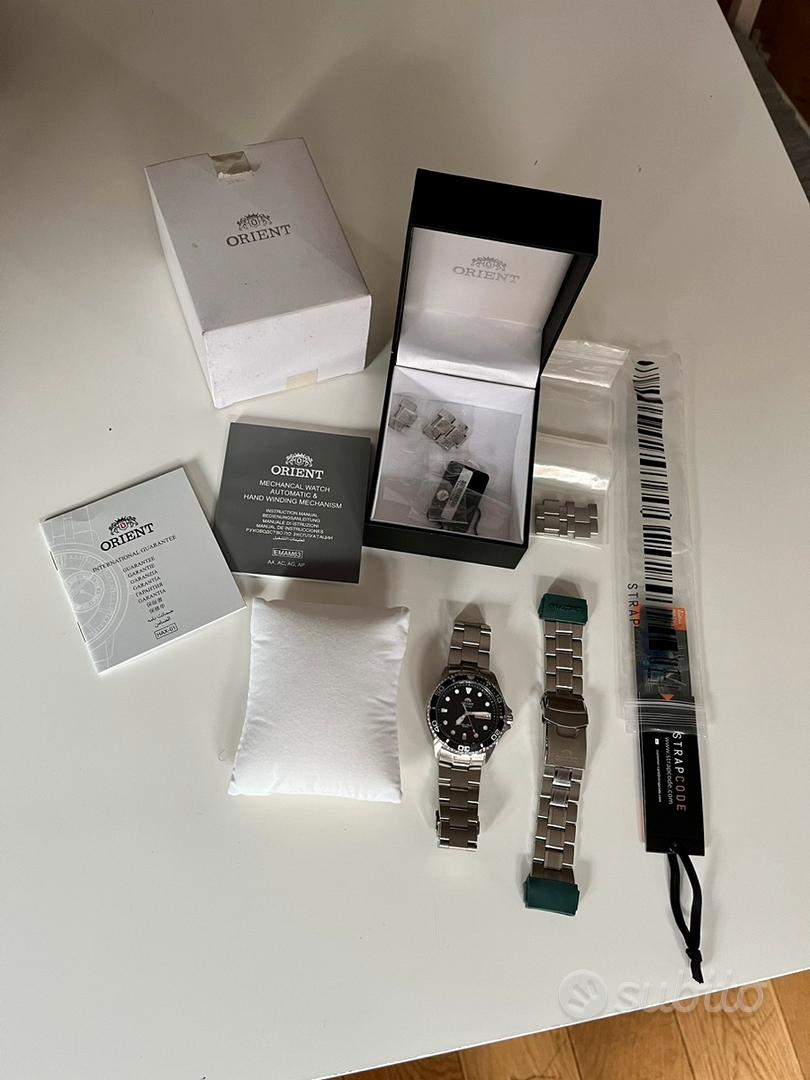 Orient Ray 2 + Bracciale Strapcode Abbigliamento e Accessori In