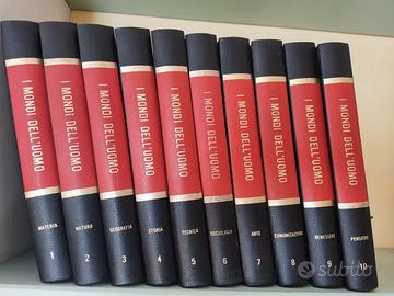 Enciclopedia "I mondi dell'uomo" - 10 volumi