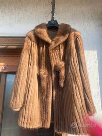 giacca in pelliccia di visone