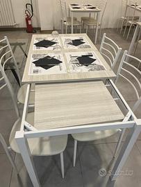 Tavolo apribile + 6 sedie – SUPER PREZZO 115€