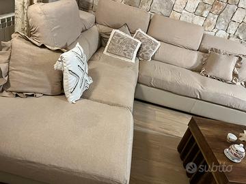 Divano con penisola