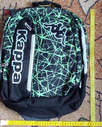 Zaino Robe di Kappa nero-verde nuovo