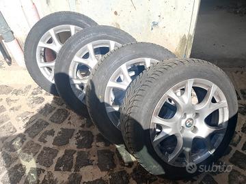 Gomme termiche R16+ cerchi in lega Alfa Romeo Mito
