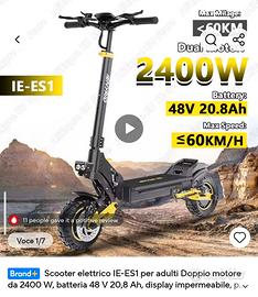 monopattino elettrico 