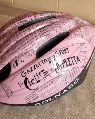 Casco bici centenario Gazzetta dello Sport
