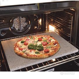 PIZZA PANE PIASTRA FORNO PIETRA LAVICA 40x40x2