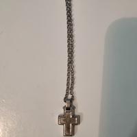 ✨ COLLANA BROSWAY CROCE IN ACCIAIO