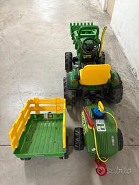 Trattore elettrico peg perego