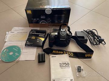 NIKON D750 REFLEX FULL FRAME 1400 SCATTI