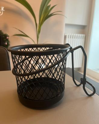 Contenitore rete nero hultarp ikea binario rete