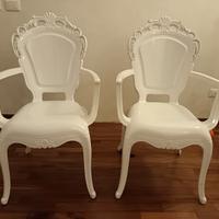 coppia di sedie stile  Barocco