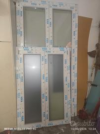 finestre e portefinestre in PVC NUOVE 