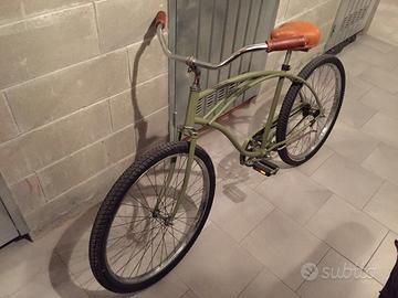 Bicicletta cruiser unisex uomo donna