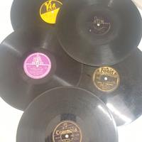 5 dischi 78 giri x grammofono canzoni napoletane