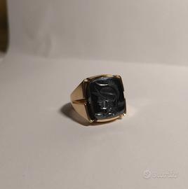 Anello Americano Uomo ORO 10 carati