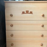 Mobiletto Mibb cassettiera fasciatoio