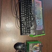 Tastiera + mouse Razer