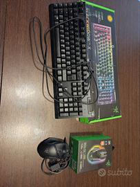 Tastiera + mouse Razer